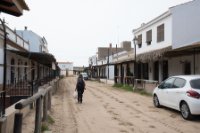 LBL2000315-1200  The streets of El Rocío are all made of sand © Leif Bisschop-Larsen / Naturfoto