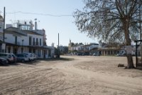 LBL2000366-1200  The streets of El Rocío are all made of sand © Leif Bisschop-Larsen / Naturfoto