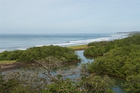  River-mouth at the Pacific Ocean, Nosara. ©Leif Bisschop-Larsen / Naturfoto