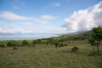 LBL1703730-1200  View over Lake Megali Prespa towards the border to FYROM. © Leif Bisschop-Larsen / Naturfoto.