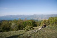LBL1703889-1200  View fra the top of Mt. Devas, Prespa. © Leif Bisschop-Larsen / Naturfoto.