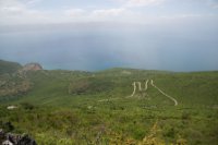 LBL1704022-1200  Wiev over Lake Ohrid, Galicica, Macedonia. © Leif Bisschop-Larsen / Naturfoto.