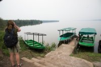 LBL1800214-1200  Tour boats in Lake Mburo. © Leif Bisschop-Larsen / Naturfoto