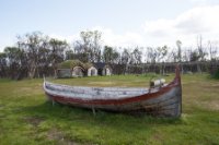 LBL1902521-1200  Traditional fishing-boat, Varangerbotn, Varanger. © Leif Bisschop-Larsen / Naturfoto.